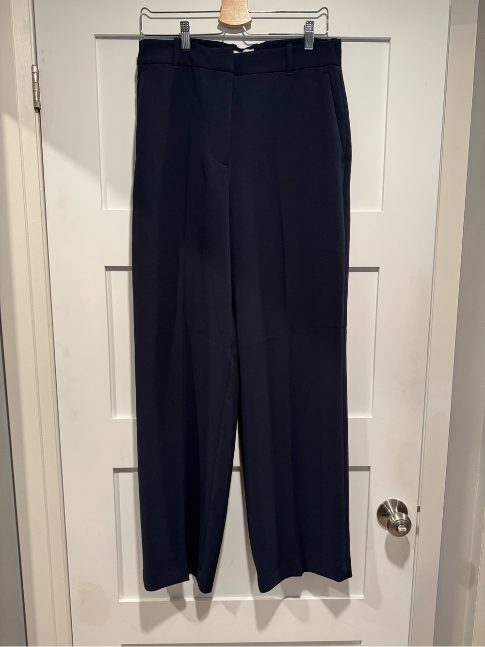 Aritzia Agency Pant - Crepette (size 12, dark night navy)